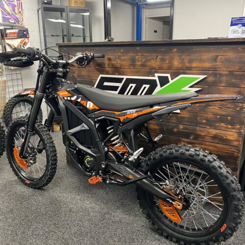 Surron Ultra Bee Black Edition Orange Graphics
