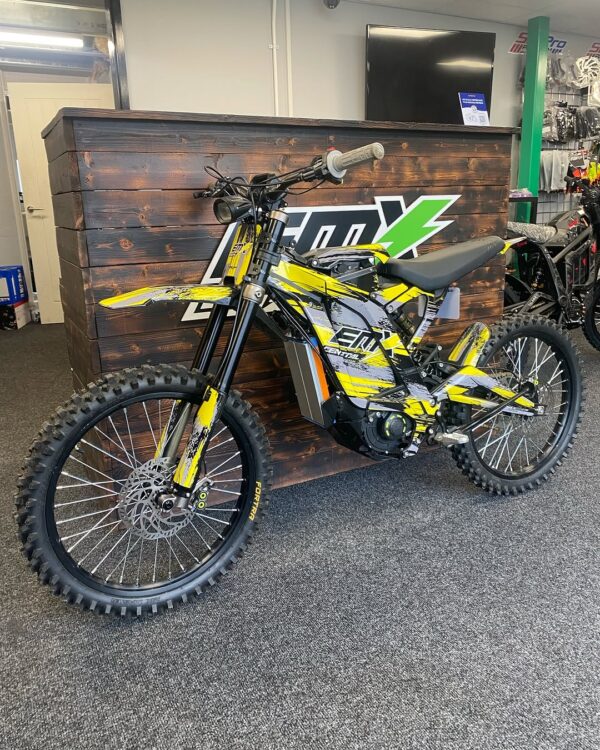 Yellow 2022 Surron LBX