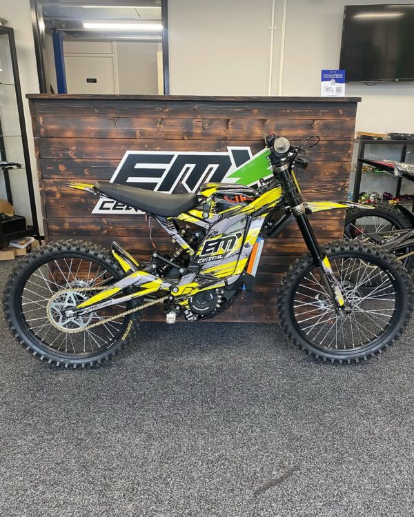 Yellow 2022 Surron LBX